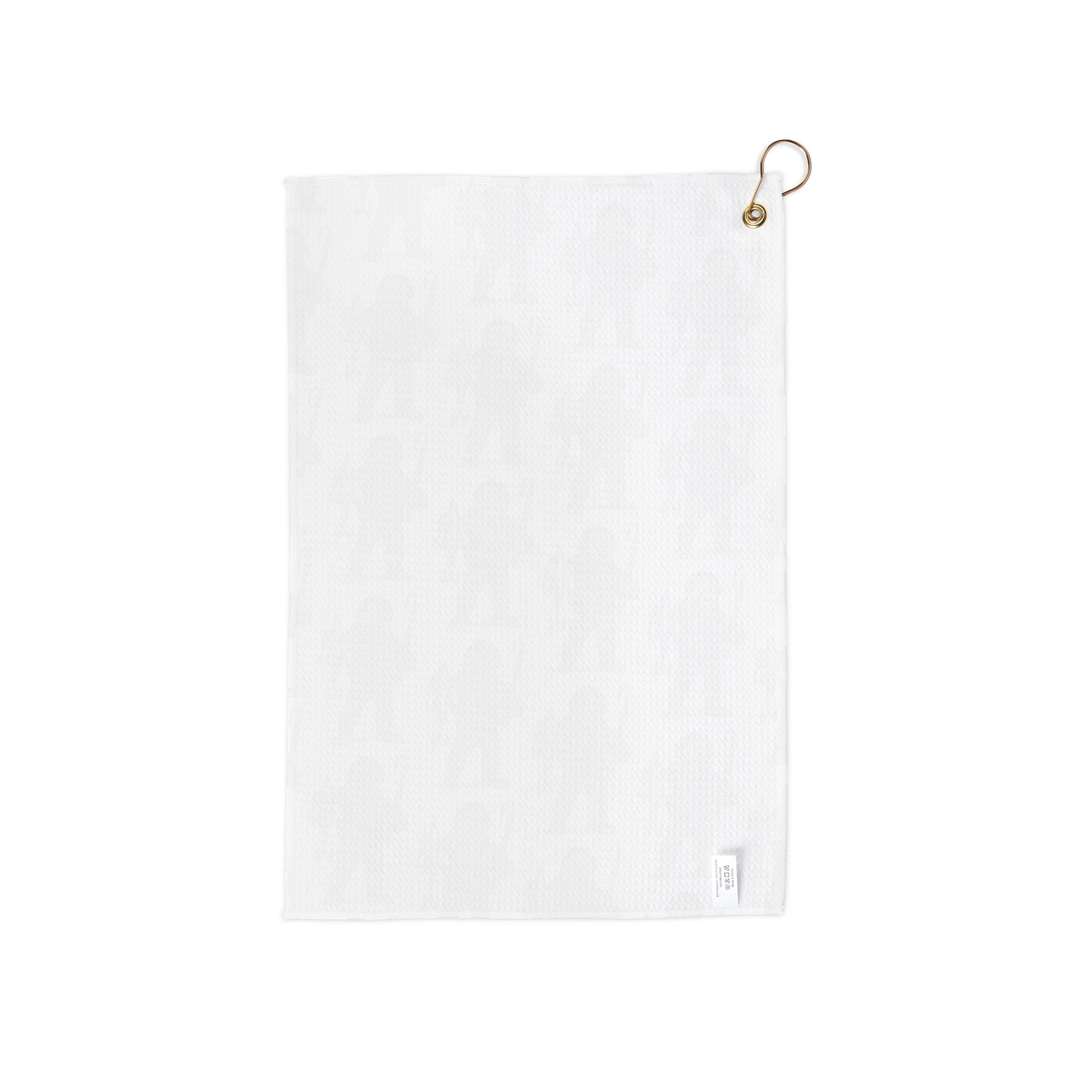 Fishing Towel — Eddie is the Bomb Patterned Towel with Clip Ring