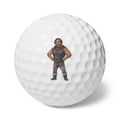 Eddie The Man! Golf Balls, 6pcs