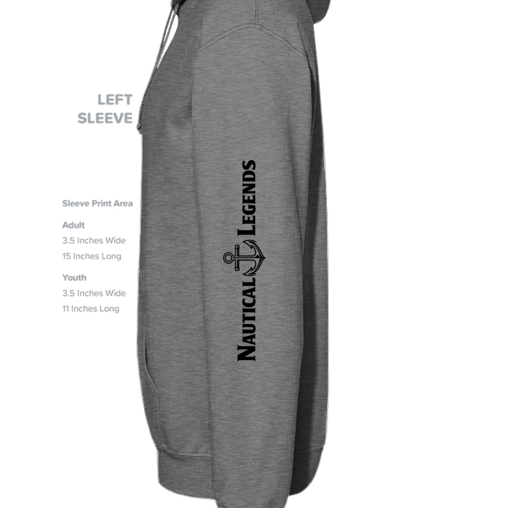GRAPHITE HEATHER - G185 - SLEEVE_LEFT