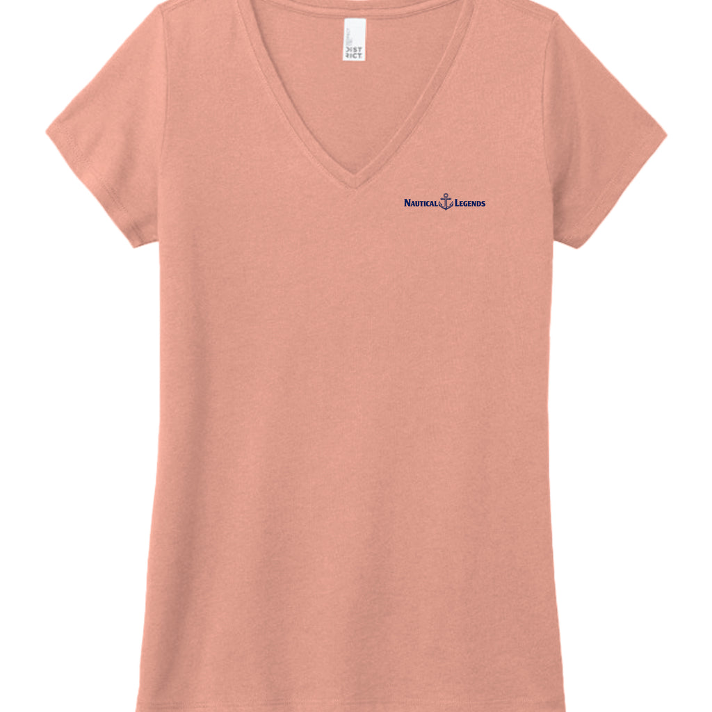 Heathered Dusty Peach - DM1350L - FRONT