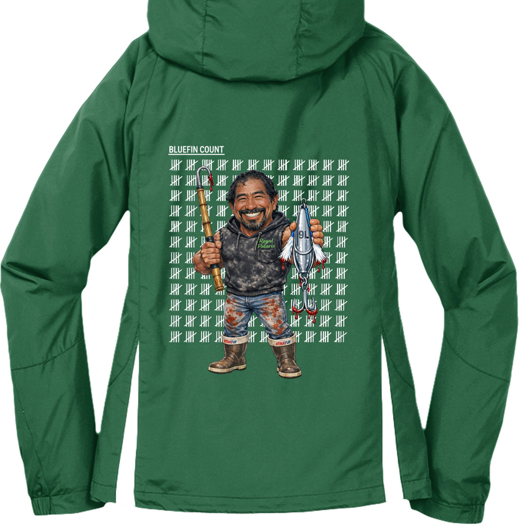 Forest Grn/Wht - LST76 - BACK